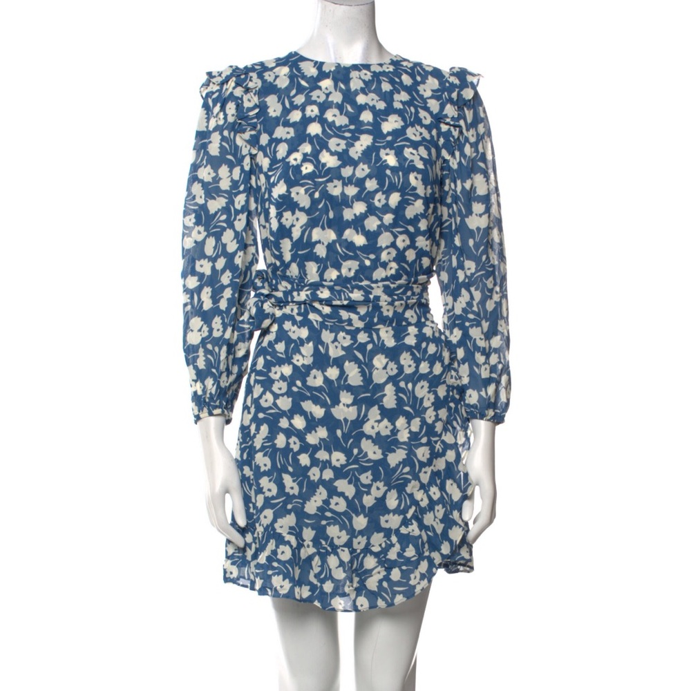 Blue Floral Reformation dress